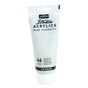 Acryliques 100ml gris neutre