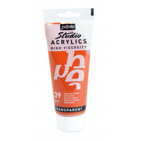 Acrylique 100ml rouge de venise