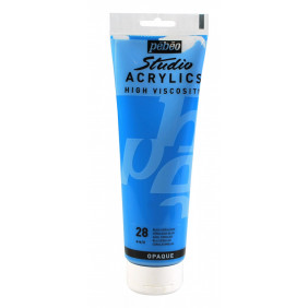 Acrylique 250 ml bleu ceruleum