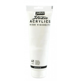 Acrylique 250 ml blanc vif
