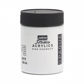 Acrylique 500 ml blanc de titane