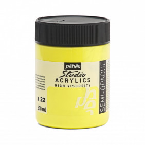 Acrylique 500 ml jaune cadmium citron