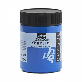 Acrylique 500 ml cyan primaire opaque
