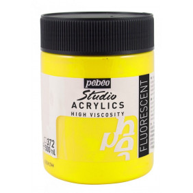Acrylique 500 ml jaune fluorescent