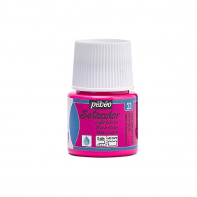 Setacolor tissus clairs 45 ML rose fluo