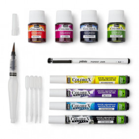 Set encore aquarelle - colorex calligraphe