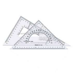 EQUERRE 2 PIECES 45° ET 60°