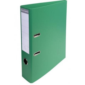 Classeur à levier export PVC A4 dos - Vert