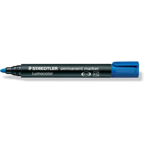 Marker permanent bleu pointe ogive