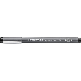 Feutre fineliner pigment liner 0,2 MM noir
