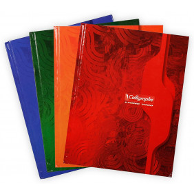 Cahier Brochure Rigide Calligraphe 288P