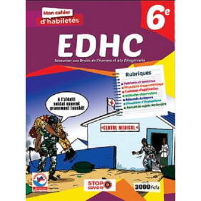 Mon cahier d'habileté EDHC 6è - JD Editions