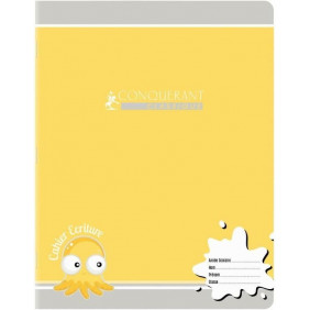 Cahier conquérant pique 17*22 double ligne 32P