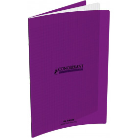 Cahier pique 24*32 96P polypro violet
