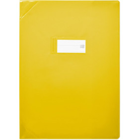 Protège cahier opaque 24*32 jaune