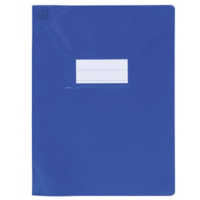Protège cahier opaque 24*32 bleu