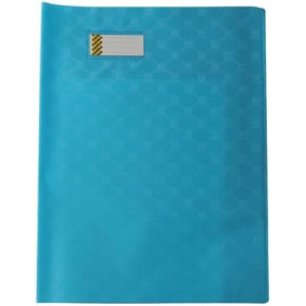 Protège cahier 24*32 bleu Turquoise