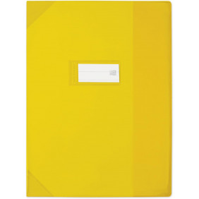 Protège cahier 24*32 15/100  jaune