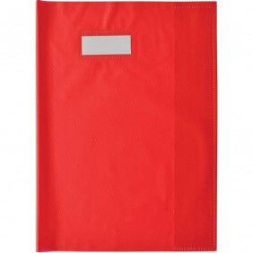 Protège cahier A4 12/100 rouge