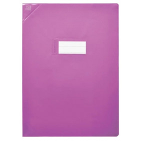 Protège cahier opaque17*22 violet