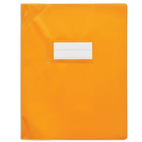 Protège cahier opaque17*22 orange