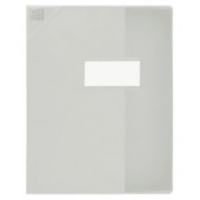 Protège cahier 17*22 incolore