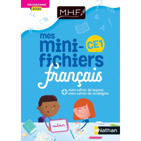 MHF - Mes Mini-fichiers CE1: Programme 2025