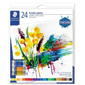 Peinture acrylique 24 Pièces
