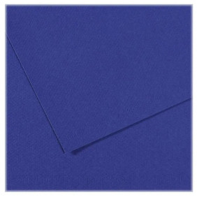 Feuille dessin 70*100 160G bleu outremer