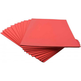 Feuille dessin 70*100 160G rouge