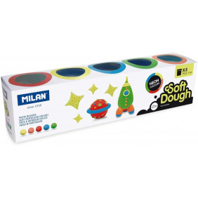 Pâte à modeler pochette 5 pots 142G