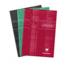 Clairefontaine 6662C - Un bloc pupitre agrafé en-tête 160 pages détachables