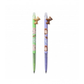 Stylo effaçable 0.4 bleu cristal - M&G