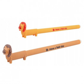 Stylo effaçable 0.7 bleu cristal - M&G