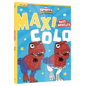 Maxi colo Spidey et ses amis extraordinaires. Avec modèles - Dès 4 ans