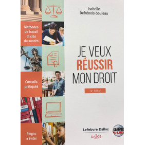 Je veux réussir droit 14e éditions