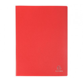 Porte-vues polpyro 80 vues rouges - Assorti