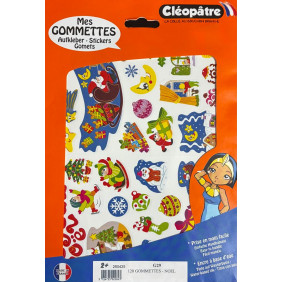 Gommettes Noël multicolores