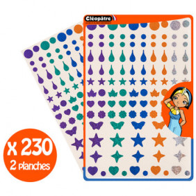 Gommettes holographiques