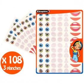 Gommettes visage
