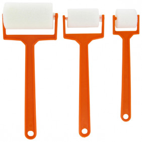 Rouleaux mousse 25/40 mm lot de 3