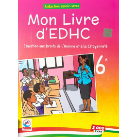 Mon livre de EDHC 6ème  - JD éditions