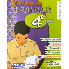 Mon livre de français 4ème - SuperNova