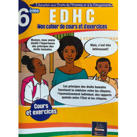 EDHC Mon Cahier de cours et d'exercices 6ème - Bondira