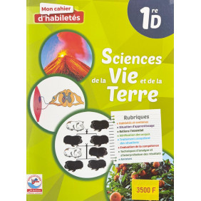 Mon cahier d'habilités SVT 1ère - JD éditions