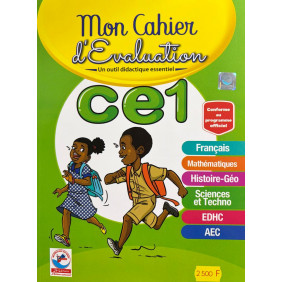 Mon cahier d'évaluation CE1 - JD éditions