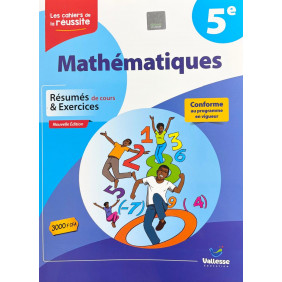 Les cahiers de la réussite Maths 5ème - Vallesse