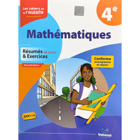 Les cahiers de la réussite Maths 4ème - Vallesse