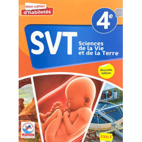Mon cahier d'habiletés SVT 4ème - JD éditions