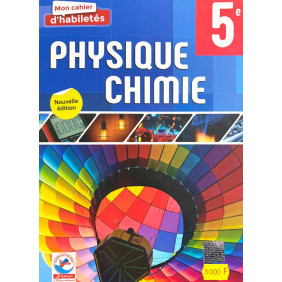 Mon cahier d'habileté Phy-Chimie 5ème - JD éditons